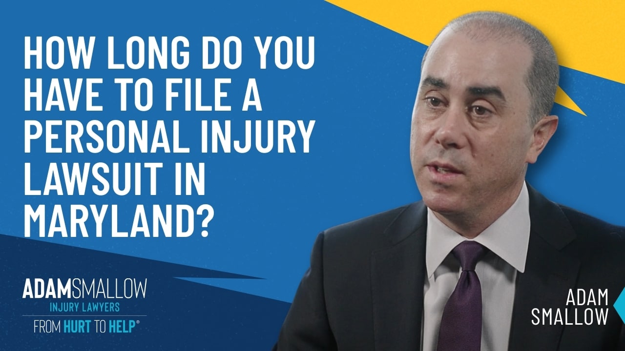 How long do you have to file a personal injury lawsuit in Maryland video thumbnail