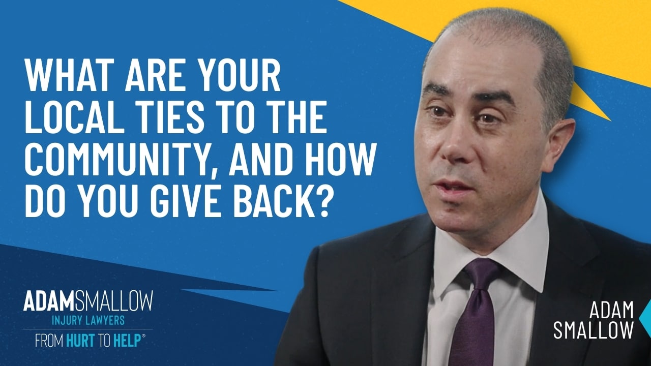What are your local ties to the community, and how do you give back video thumbnail